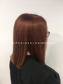 Địa Chĩ, Nhuộm Màu Nâu Trầm Đẹp Giá Rẻ Hoài Đức - Nam Đỗ Hair Salon