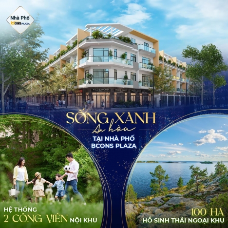 Nhà phố Bcons Plaza ngay khu kề cận TP Thủ Đức