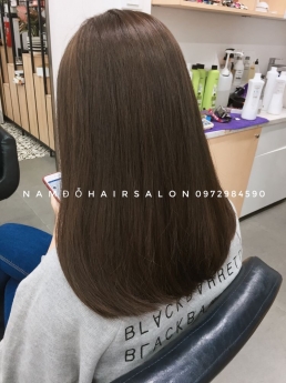Địa Chỉ, Nhuộm Tòc Màu Nâu Rêu Khói Đẹp Giá Rẻ Hoài Đức - Nam Đỗ Hair Salon