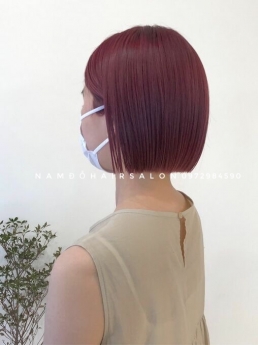 Địa Chỉ, Nhuộm Màu Tóc Tím Đỏ Uy Tín Giá Rẻ Hoài Đức - Nam Đỗ Hair Salon