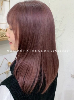 Địa Chỉ, Nhuộm Tóc Màu Tím Đỏ Đẹp Giá Rẻ Hoài Đức - Nam Đỗ Hair Salon