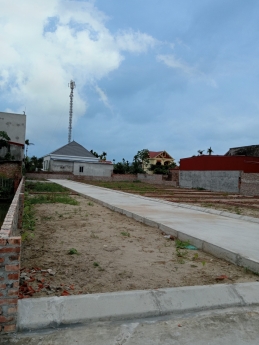 chuẩn bị mở bán ô đất nằm ngay chợ Chiều Mỹ Đức An Lão Hải Phòng.