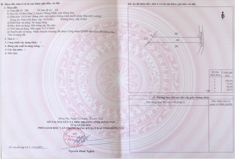 Lô đất ngay trung tâm huyện Thống Nhất chỉ 430 triệu đã sở hữu ngay 1000m2 ngân hàng hỗ trợ 550