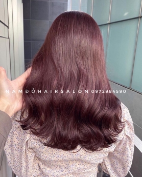 Địa Chỉ, Nhuộm Tóc Màu Tím Đỏ Đẹp Giá Rẻ Hoài Đức - Nam Đỗ Hair Salon
