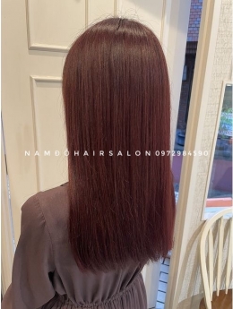 Địa Chỉ, Nhuộm Tóc Màu Nâu Đồng Ánh Vàng Đẹp Giá Rẻ Hoài Đức - Nam Đỗ Hair Salon