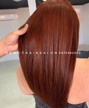 Địa Chỉ, Nhuộm Màu Tóc Đỏ Tím Đẹp Giá Rẻ Hoài Đức - Nam Đỗ Hair Salon