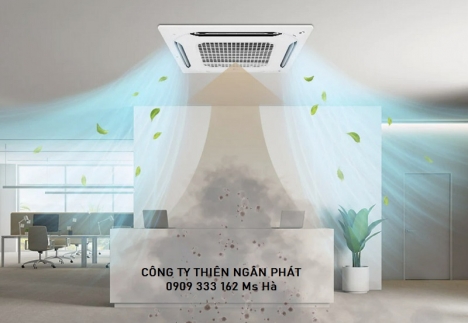 Máy lạnh âm trần LG với thiết kế độc đáo, cá tính