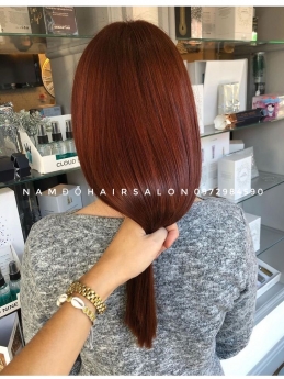 Địa Chĩ Nhuộm Màu Nâu Vàng Uy Tín Giá Rẻ Hoài Đức - Nam Đỗ Hair Salon