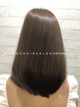 Địa Chỉ, Nhuộm Tòc Màu Nâu Rêu Khói Đẹp Giá Rẻ Hoài Đức - Nam Đỗ Hair Salon