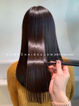 Địa Chĩ, Nhuộm Màu Nâu Trầm Đẹp Giá Rẻ Hoài Đức - Nam Đỗ Hair Salon