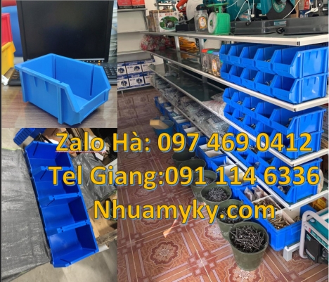 kệ đựng linh kiện, thùng nhựa, kệ đựng dụng cụ khay đựng linh kiện, Kệ nhựa A5, khay nhựa A6, hộp n