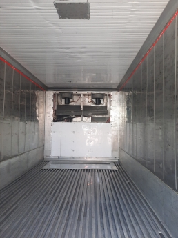 Container lạnh 20 feet chứa nông sản