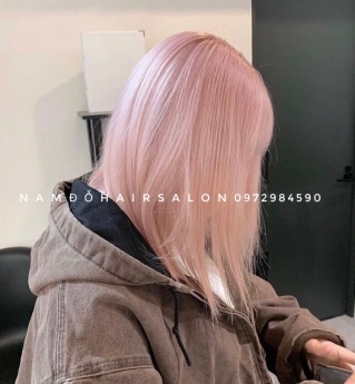 Địa Chỉ, Nhuộm Màu Hồng Trà Sữa Đẹp Giá Rẻ Hoài Đức - Nam Đỗ Hair Salon
