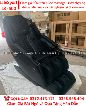 Ghế Massage Lifesport LS-500 Giá tại kho rẻ 1/3 giá thị trường