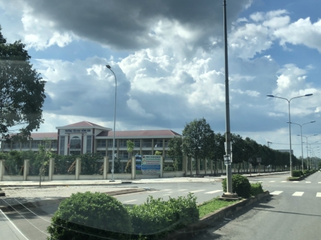 Bán đất 2 lô liền kề góc 2 mặt tiền đường nguyễn trãi thị trấn trảng bom