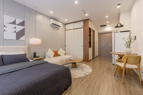 HÀNG HIẾM. Căn STUDIO 35m, thiết kế Nhật Bản tinh tế – Vinhomes Smart City. Quà tặng 120 triệu. Giá