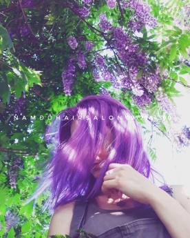 Địa Chỉ, Nhuộm Màu Tóc Tím Đẹp Giá Rẻ Hoài Đức - Nam Đỗ Hair Salon
