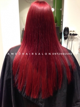 Địa Chỉ, Nhuộm Màu Đỏ Đẹp Giá Rẻ Hoài Đức - Nam Đỗ Hair Salon