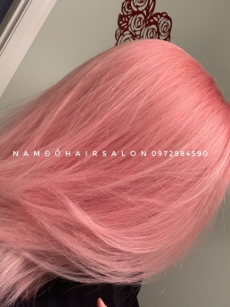 Địa Chỉ, Nhuộm Màu Tóc Hồng Đẹp Giá Rẻ Hoài Đức- Nam Đỗ Hair Salon