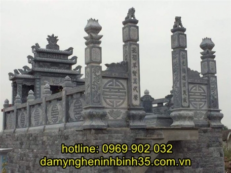 40 Mẫu lăng mộ đá đẹp tại Hà Nội