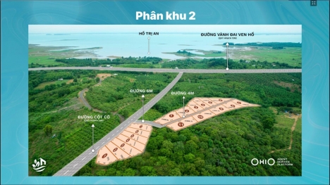 Đất vườn sinh thái VIEW Hồ Trị An