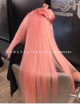 Địa Chỉ Nhuộm, Màu Đỏ Hồng Đẹp Giá Rẻ Hoài Đức - Nam Đỗ Hair Salon