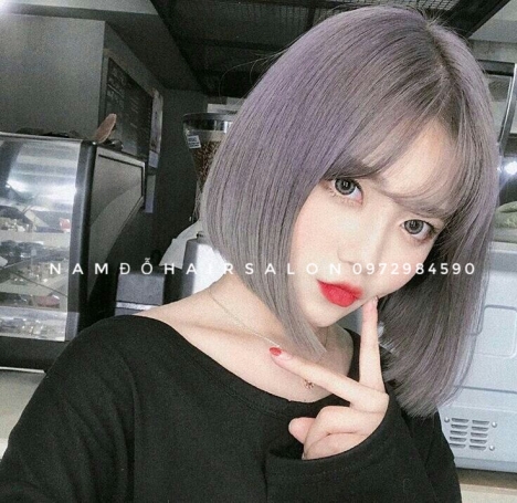 Địa Chỉ Nhuộm, Tóc Màu Rêu Khói Đẹp Giá Rẻ Hoài Đức - Nam Đỗ Hair Salon