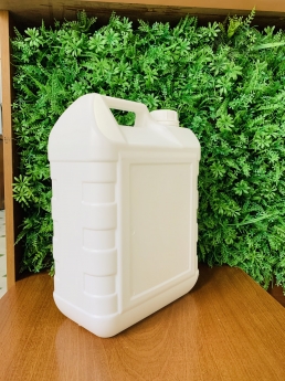 Can nhựa 10lit dẹp đựng hóa chất nắp khóa