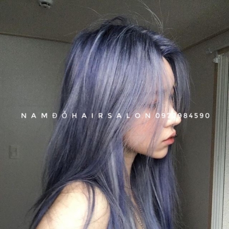 Địa Chỉ Nhuộm Màu, Tóc Xanh Khói Uy Tín Giá Rẻ Hoài Đức - Nam Đỗ Hair Salon