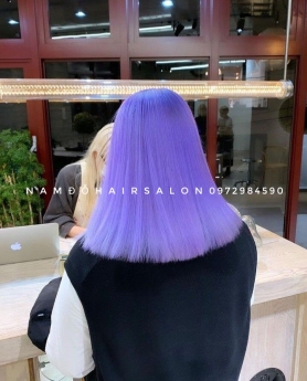 Địa Chỉ Nhuộm , Tóc Màu Xám Khói Đẹp Giá Rẻ Hoài Đức - Nam Đỗ Hair Salon