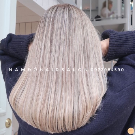 Địa Chỉ, Nhuộm Màu Tóc Vàng Trắng Đẹp Giá Rẻ Hoài Đức - Nam Đỗ Hair Salon