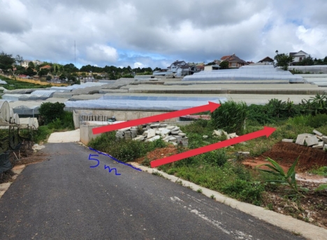 Cần bán gấp đất đường Lâm Văn Thạnh, Đà Lạt 100m2 giá 2.2 tỷ