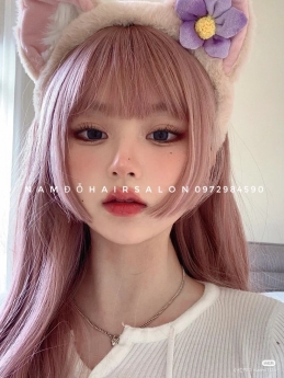 Địa Chỉ, Nhuộm Màu Hồng Phấn Đẹp Giá Rẻ Hoài Đức - Nam Đỗ Hair Salon