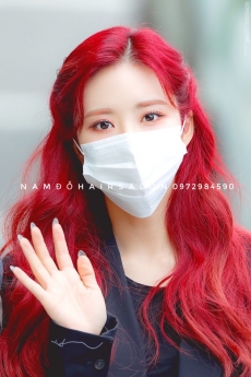 Địa Chỉ Nhuộm Màu,Tóc Đỏ Hồng Đẹp Giá Rẻ Hoài Đức - Nam Đỗ Hair Salon