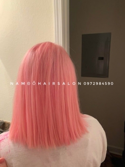 Địa Chỉ, Nhuộm Màu Tóc Hồng Đẹp Giá Rẻ Hoài Đức- Nam Đỗ Hair Salon