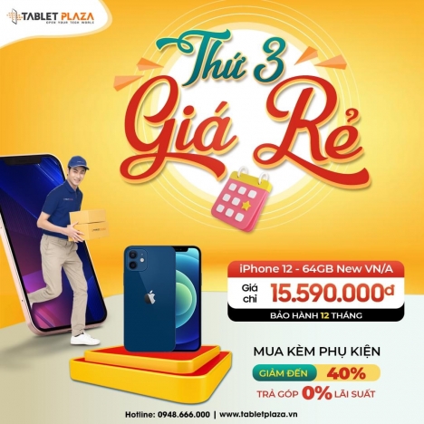 Ưu đãi hấp dẫn đầu tuần nhận deal siêu hot tại Tablet Plaza