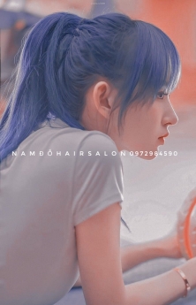 Địa Chỉ Nhuộm, Màu Tóc Xanh Bule Đẹp Giá Rẻ Hoài Đức - Nam Đỗ Hair Salon