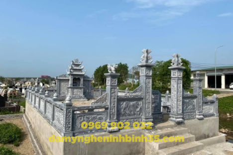 40 Mẫu lăng mộ đá đẹp tại Hà Nội