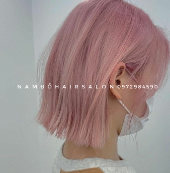 Địa Chỉ, Nhuộm Màu Hồng Trà Sữa Đẹp Giá Rẻ Hoài Đức - Nam Đỗ Hair Salon