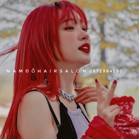 Địa Chỉ, Nhuộm Màu Tóc Đỏ Hồng Uy Tín Giá Rẻ Hoài Đức - Nam Đỗ Hair Salon