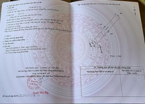 Chính chủ cần bán lô đất ngay UBND Xã