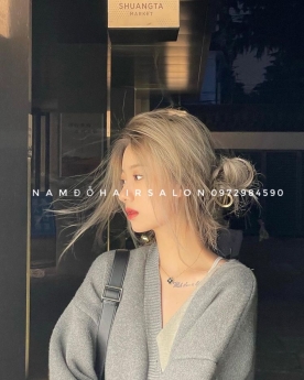 Địa Chỉ Nhuộm Màu,Tóc Khói Trắng Uy Tín Giá Rẻ Hoài Đức - Nam Đỗ Hair Salon