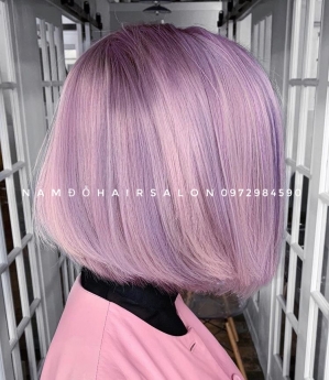 Địa Chỉ, Nhuộm Màu Hồng Trà Sữa Đẹp Giá Rẻ Hoài Đức - Nam Đỗ Hair Salon