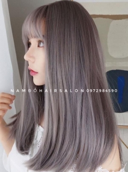 Địa Chỉ, Nhuộm Màu Tóc Tím Khói Uy Tín Giá Rẻ Hoài Đức - Nam Đỗ Hair Salon
