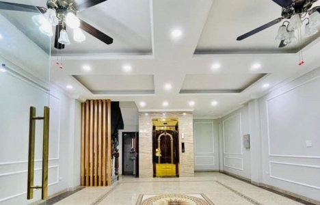 Bán nhà phố Vĩnh Tuy 64m2, 7 tầng thang máy, Mặt tiền 6m, giá chỉ 18,2 tỷ.