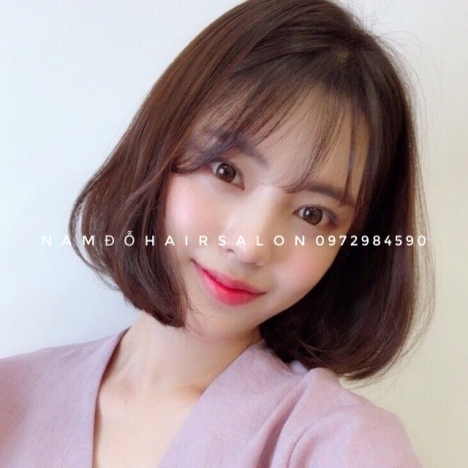 Địa Chỉ Uốn, Cụp Tóc Bob Uy Tín Giá Rẻ Hoài Đức - Nam Đỗ Hair Salon