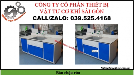 BÀN CHẬU RỬA PHÒNG THÍ NGHIỆM