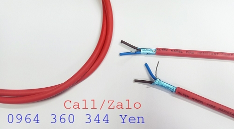 Cáp tín hiệu chống cháy, chống nhiễu 1Pair 18AWG Altek Kabel