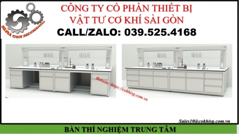 BÀN THÍ NGHIỆM TRUNG TÂM GIÁ XƯỞNG