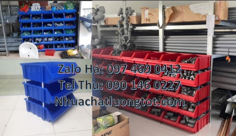 kệ đựng linh kiện thùng nhựa, kệ đựng dụng cụ khay đựng linh kiện, Kệ nhựa A5, khay nhựa A6, hộp n